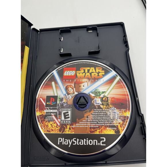 Lego Star Wars The Video Game (Sony PlayStation 2, 2005) Complete CIB PS2 Tested - Picture 5 of 9